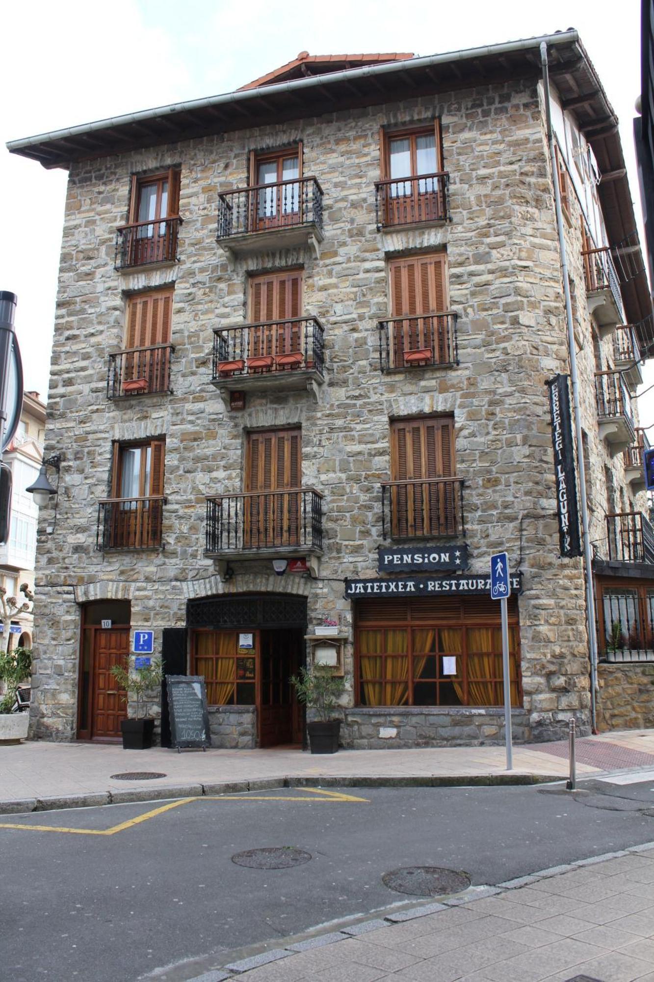 Pension Lagunak Zarautz Exteriér fotografie